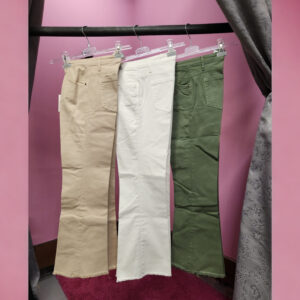 Jeans TENSIONE In con bordo sfrangiato