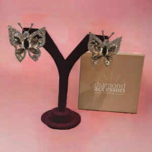 Orecchìni DIAMOND accessori a farfalla