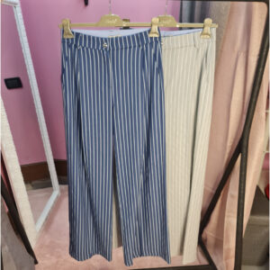 Pantalone MARYLEY gessato lurex
