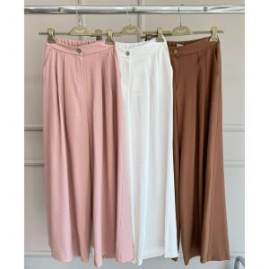 Pantalone MARYLEY a palazzo in viscosa