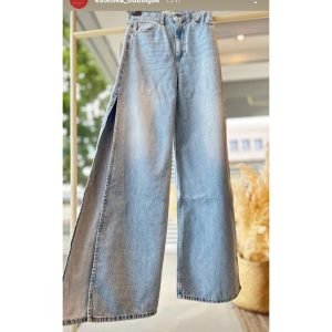 Jeans VICOLO con spacco laterale ,Mod LOLA
