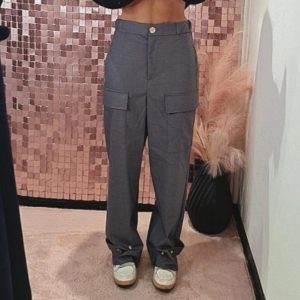 Pantalone VICOLO cargo & bottoncini sulla caviglia