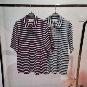 Polo VICOLO a righe tricolor