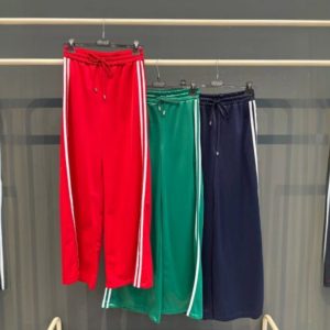 Pantalone VICOLO acetato con banda laterale & coulisse
