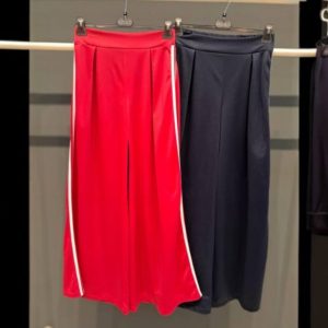 Pantalone VICOLO in acetato con banda laterale