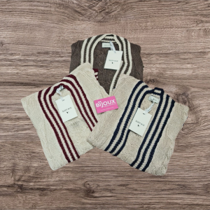 Cardigan SUSYMIX aperto a trecce