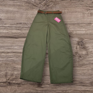 Pantalone VICOLO baloon fit , VERDE MILITARE