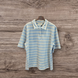 Polo VICOLO manica corta, Azzurro Panna
