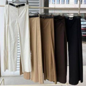 Pantalone VICOLO con cintura , elasticizzato parte posteriore