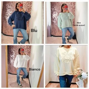Felpa Oversize VICOLO con ricamo logo
