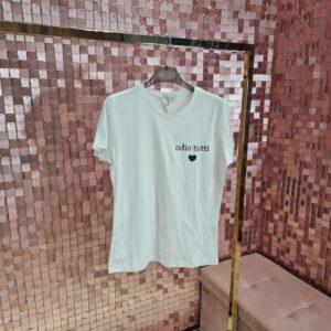T-shirt SUSYMIX con scritta ODIO TUTTI 🖤