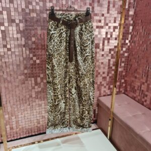 Pantalone VICOLO animalier , egg fit