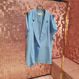 Blazer VICOLO con aperture sulle spalle, AZZURRO