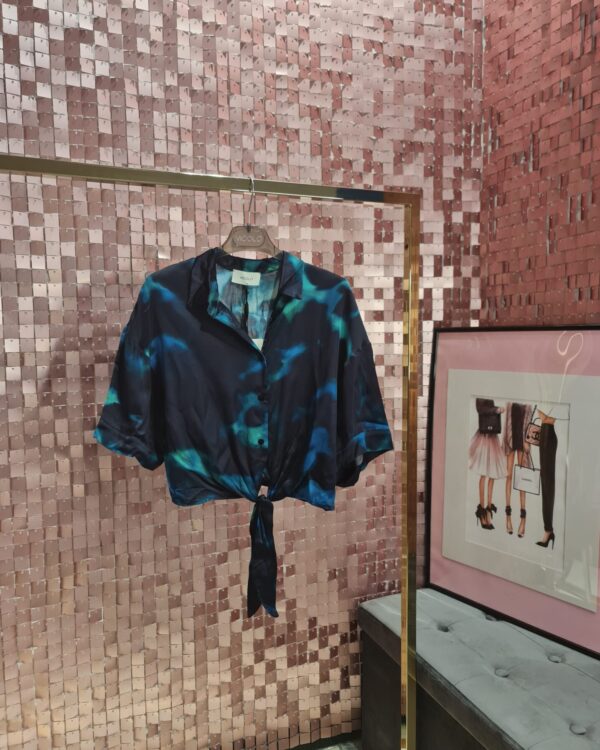 Camicia Crop VICOLO fantasia Tye Dye