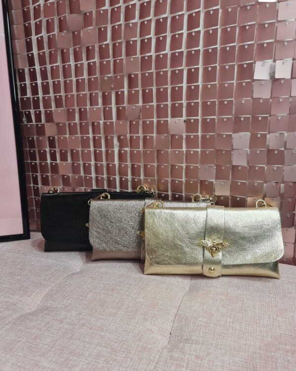 Pochette con APETTA in oro