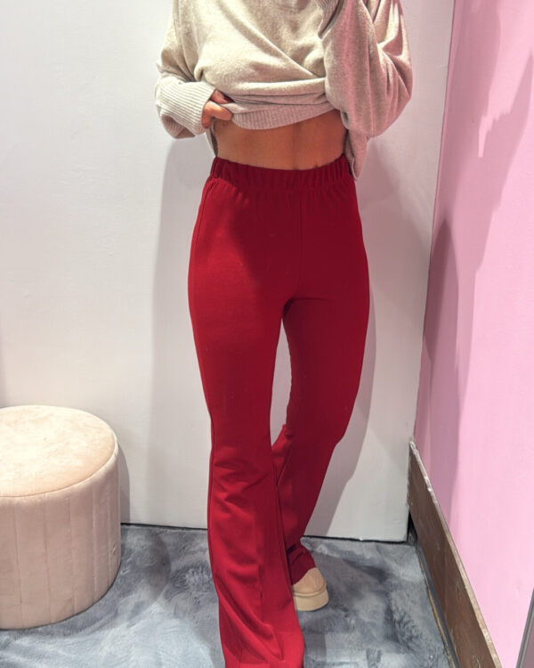 Pantalone VICOLO a zampetta taglio vivo, VARI COLORI