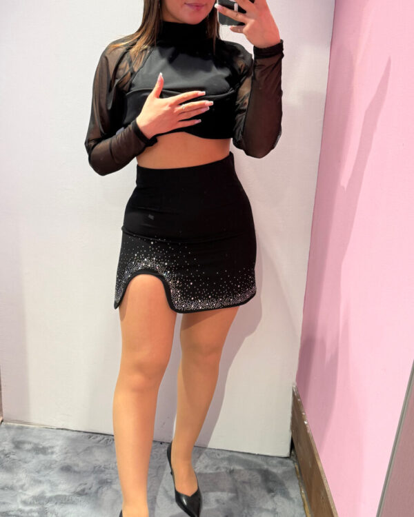 Minigonna VICOLO con strass