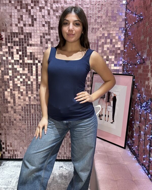 Canotta SUSYMIX scollo quadro, VARI COLORI