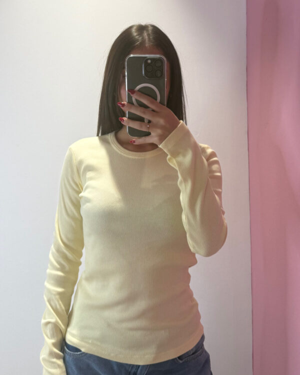 T-shirt VICOLO a costine, VARI COLORI