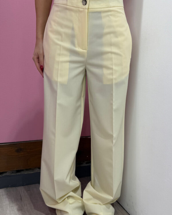 Pantalone VICOLO a palazzo , Giallo Paglierino