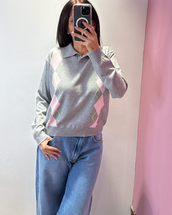 Polo VICOLO a losanghe