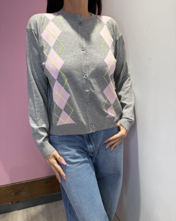 Cardigan VICOLO a losanghe