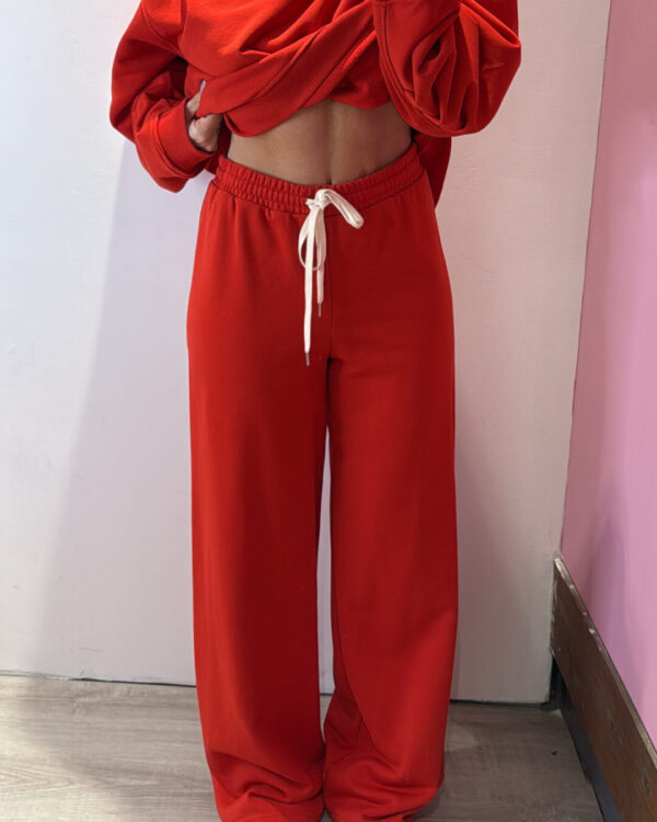 Pantalone VICOLO a palazzo, ROSSO