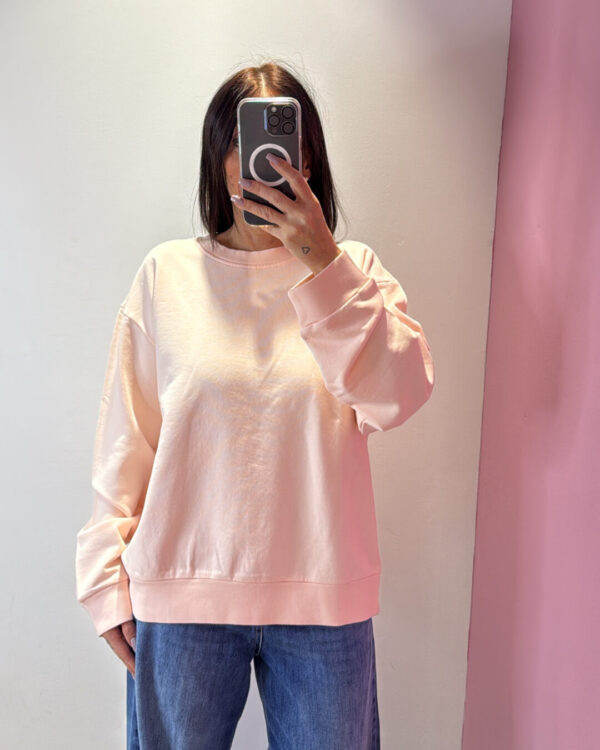 Felpa VICOLO in cotone garzato