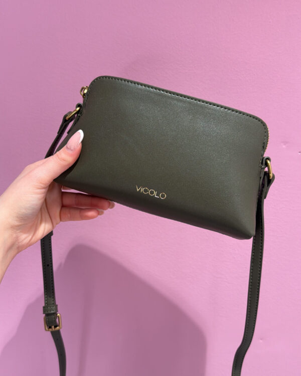 Borsa VICOLO mod. ESSENTIAL , VERDE MILITARE