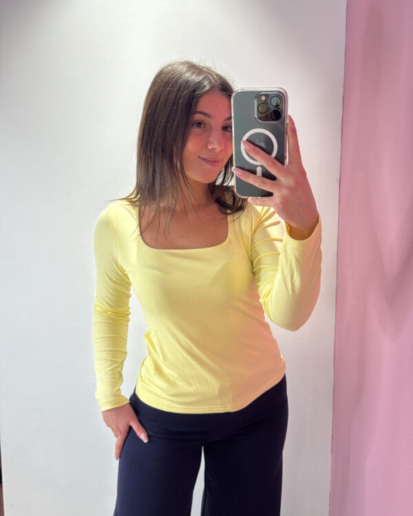 Maglia SUSYMIX scollo quadro, VARI COLORI