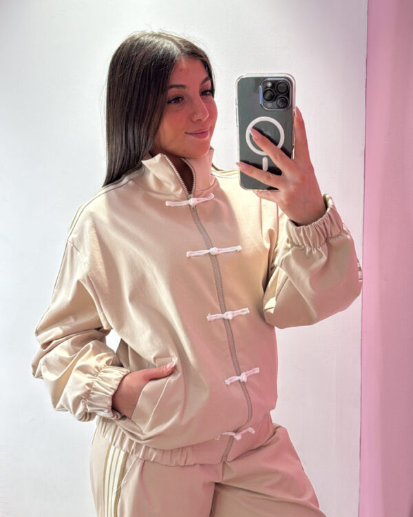 Giacca MOTEL con banda laterale & alamari