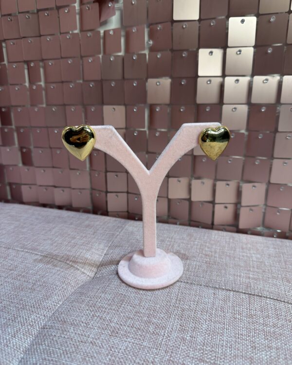 Orecchini a cuore, ORO