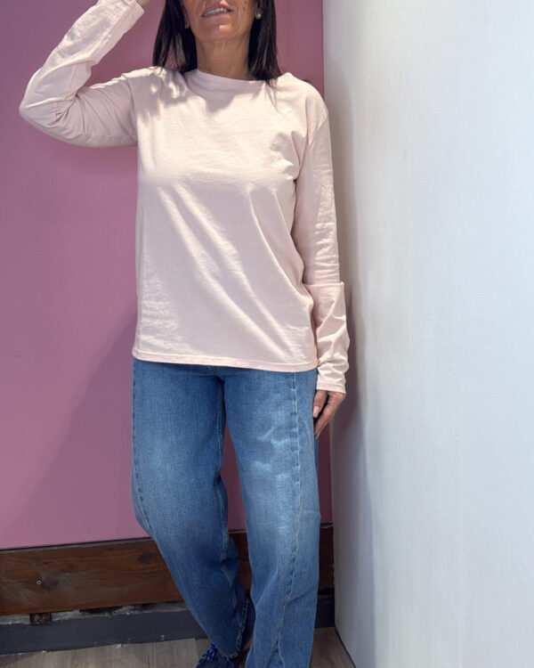 T-shirt VICOLO girocollo a manica lunga, VARI COLORI