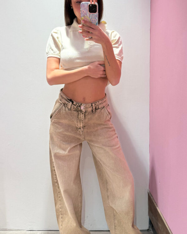 Jeans VICOLO ovetto beige sfumato