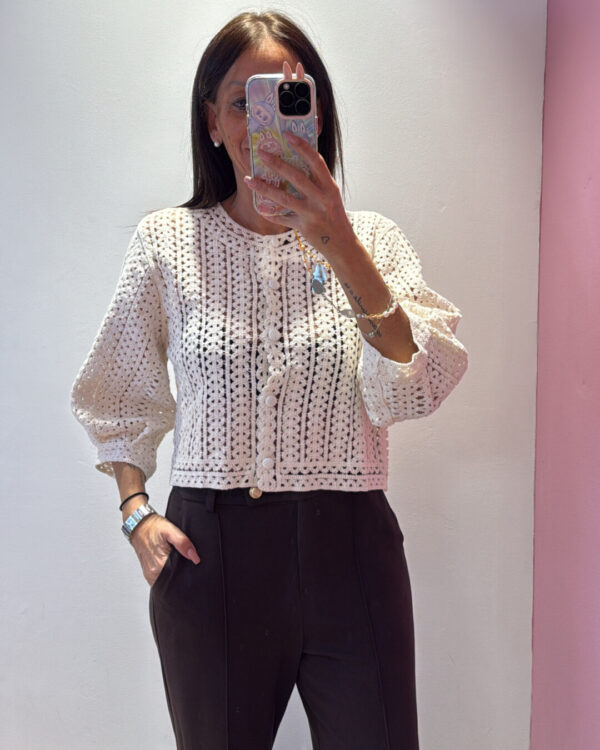 Giacchina MOTEL in macramè