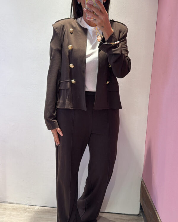 Giacca MOTEL bottoni dorati, MORO