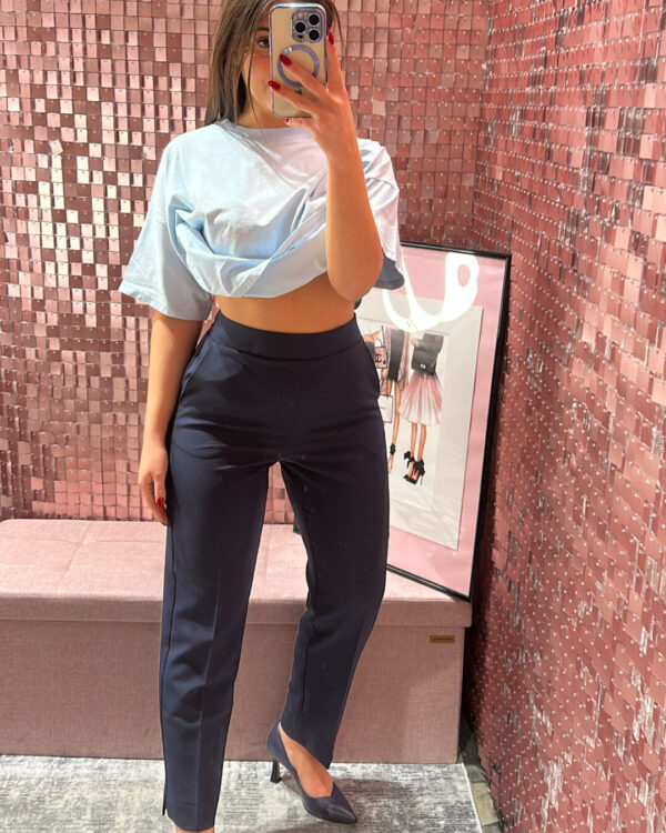 Pantalone MARYLEY con coulisse sul retro, VARI COLORI