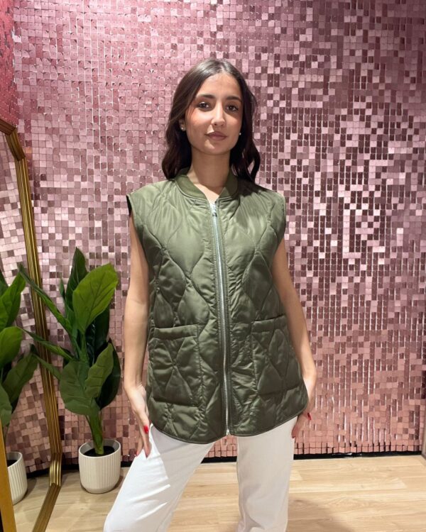 Gilet SUSYMIX trapuntato, VARI COLORI