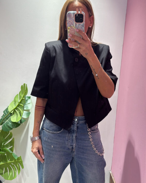 Blazer Crop VICOLO a maniche crop , VARI COLORI