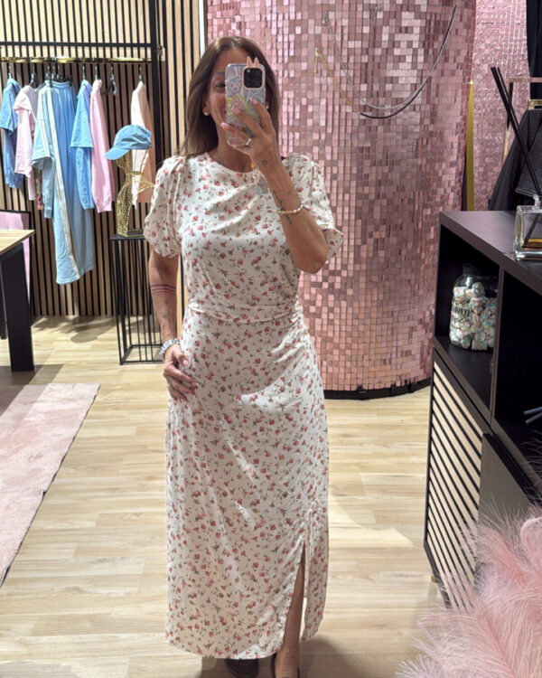 Abito Lungo SUSYMIX floreale con spacco laterale