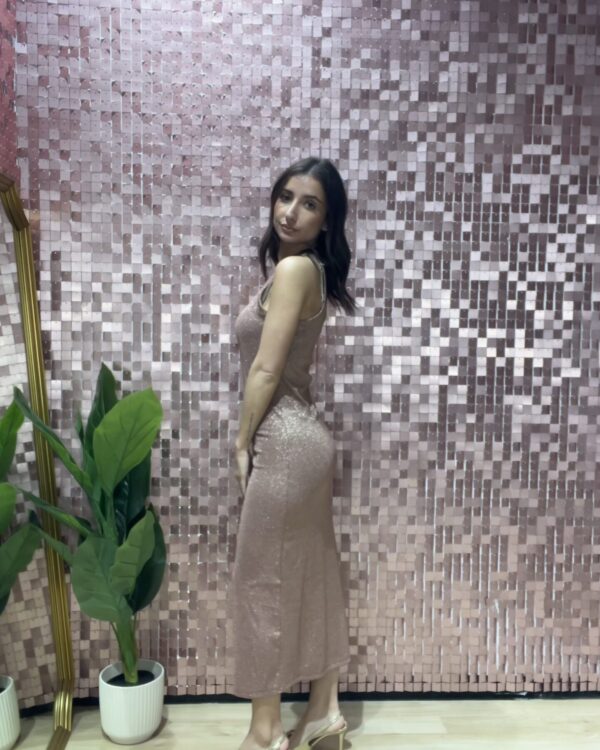 Abito VICOLO a costine in lurex, VARI COLORI