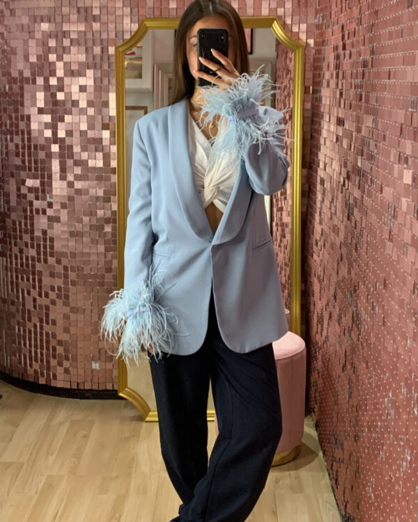 Blazer VICOLO con piume