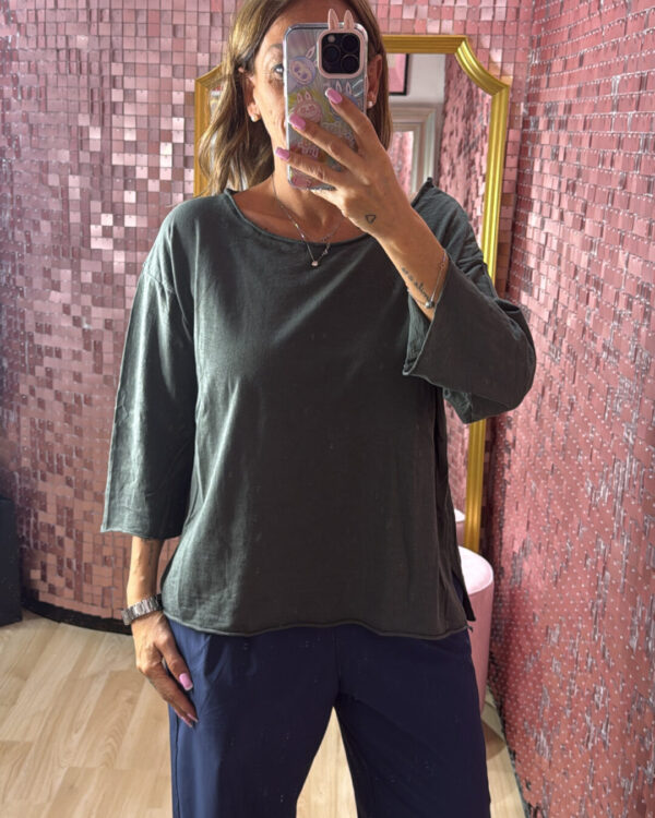 T-shirt SUSYMIX a scatoletta, VARI COLORI