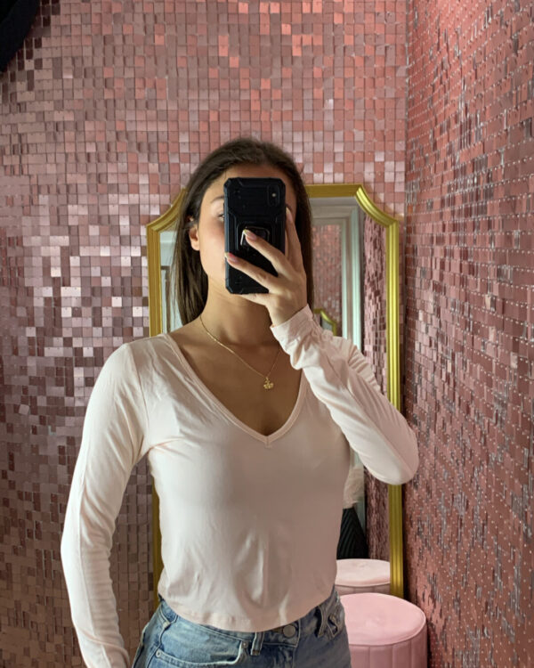 T-shirt Crop SUSYMIX a V