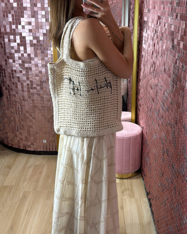 Borsa PHILIA LOFT in cotone con logo