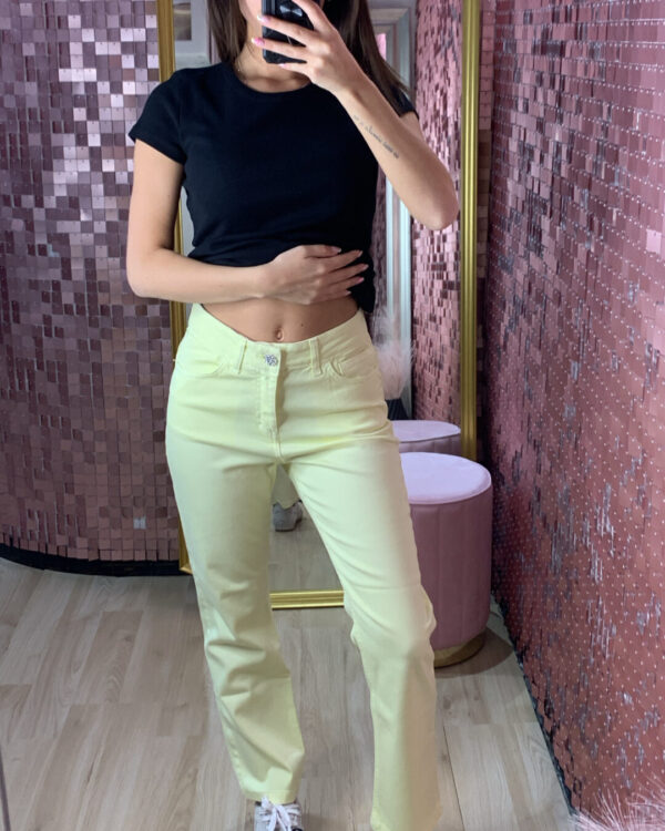 Jeans SUSYMIX a zampetta con bottone gioiello ,VARI COLORI