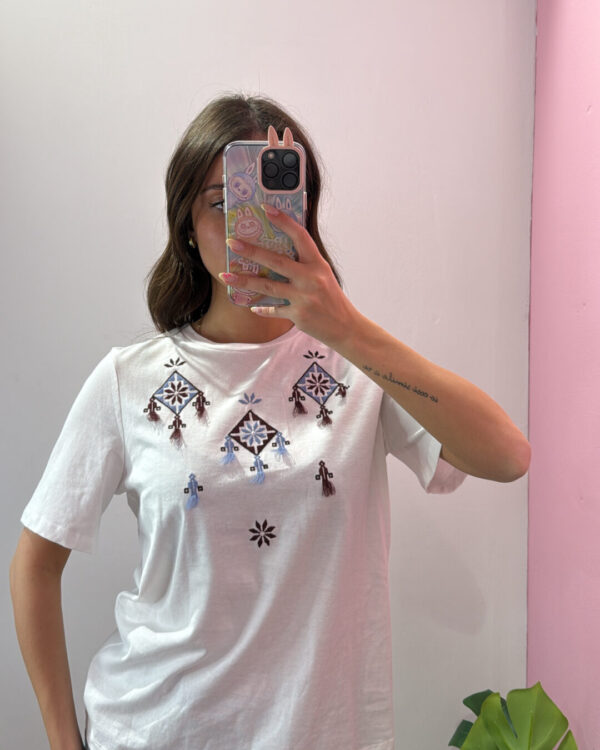 T-shirt PHILIA LOFT con ricami