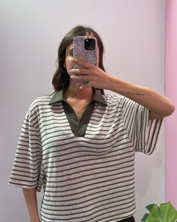 Maglia PHILIA LOF con colletto