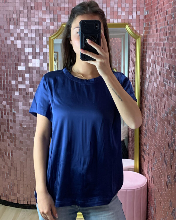 T-shirt VICOLO in raso di viscosa, VARI COLORI