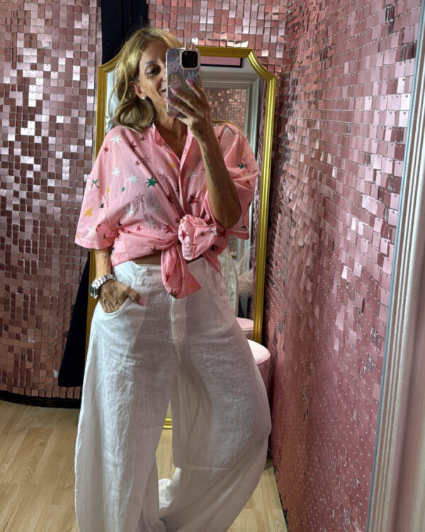 Camicia MOTEL fantasia STELLE